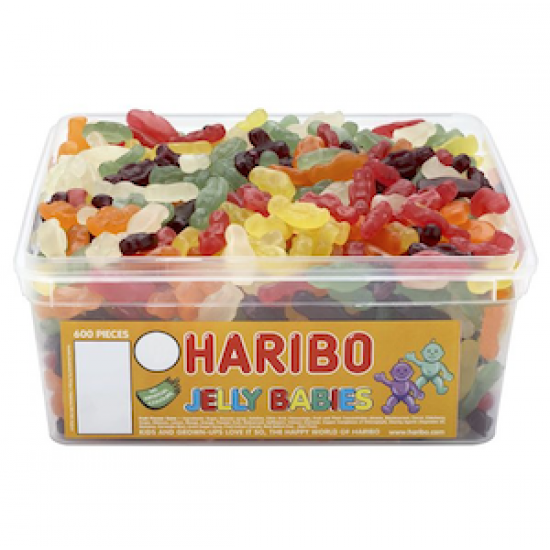 Haribo Jelly Babies: 250-Piece Tub