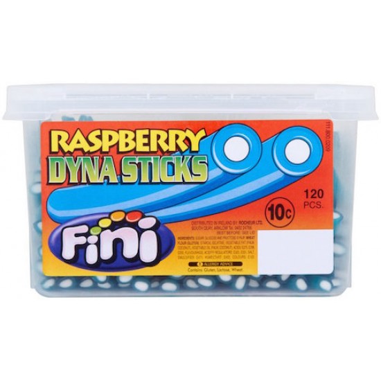 Fini Raspberry Dyna Stix: 120-Piece Tub