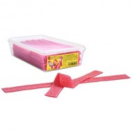 King Regal Sour Strawberry Belts 200 Pieces