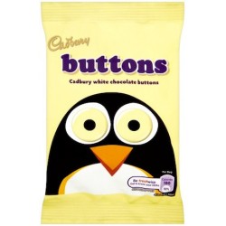 Cadbury White Chocolate Buttons 60 x 14g