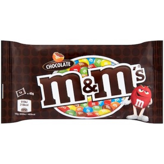 M&M's Candy Packets - Crispy: 24-Piece Box