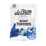 De Bron Mint Toffees 12 x 90g