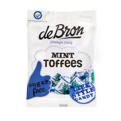 De Bron Mint Toffees 12 x 90g