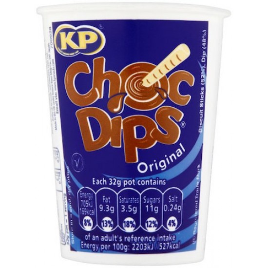 KP Milk Chocolate Dips 12 x 28g