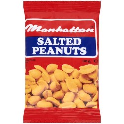 Manhattan Salted Peanuts 30 x 30g