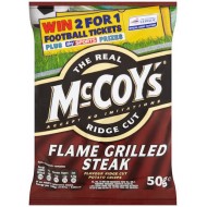 McCoys Flamegrilled Steak Crisps: 36-Piece Box