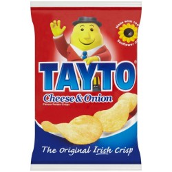 Tayto Cheese & Onion Crisps 50 x 37g