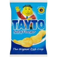 Tayto Salt & Vinegar Crisps 50 x 37g