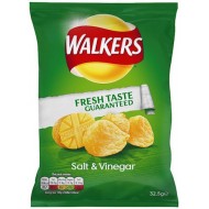 Walkers Salt & Vinegar 32 x 32.5g