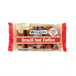 Walkers Brazil Nut Toffee Bar: 10-Piece Tray