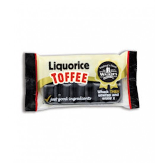 Walkers Liquorice Toffee Bar: 10-Piece Tray