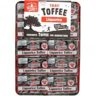 Walkers Liquorice Toffee Bar: 10-Piece Tray